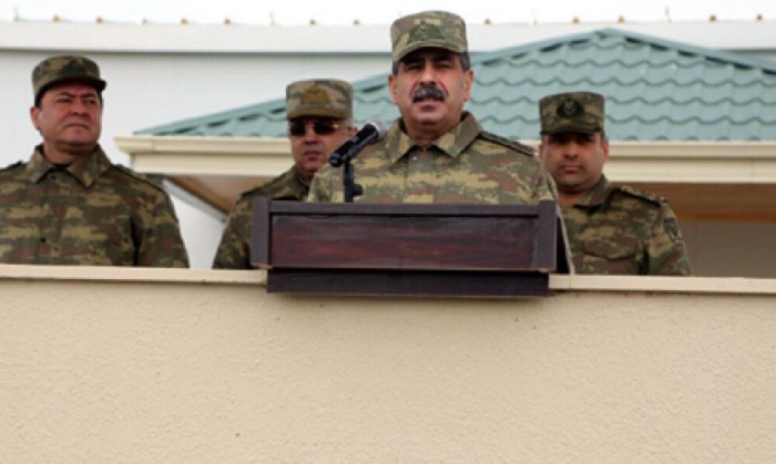 `Düşməni darmadağın edəcəyik` - Zakir Həsənov (FOTOLAR)